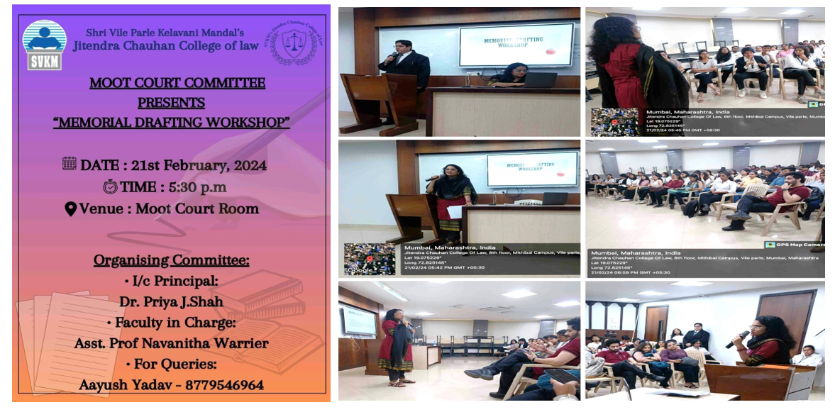 Memorial Drafting Workshop