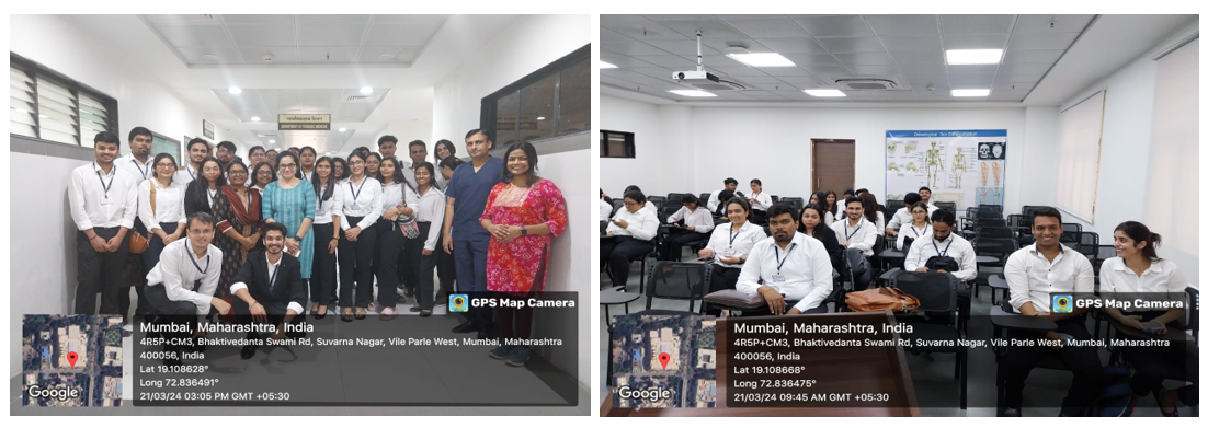 Visit to Forensic Department, Cooper Hospital