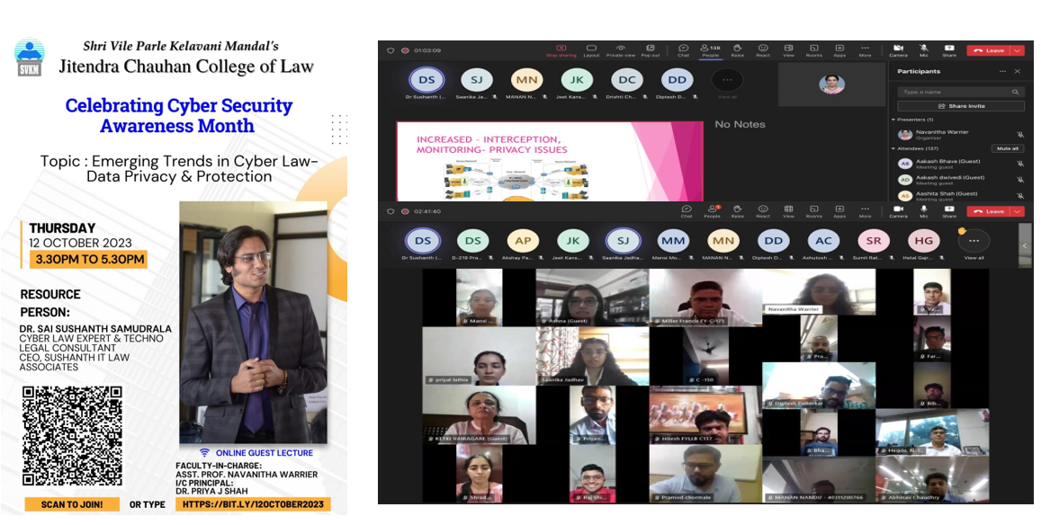 Webinar Celebrating Cyber Security Awareness Month