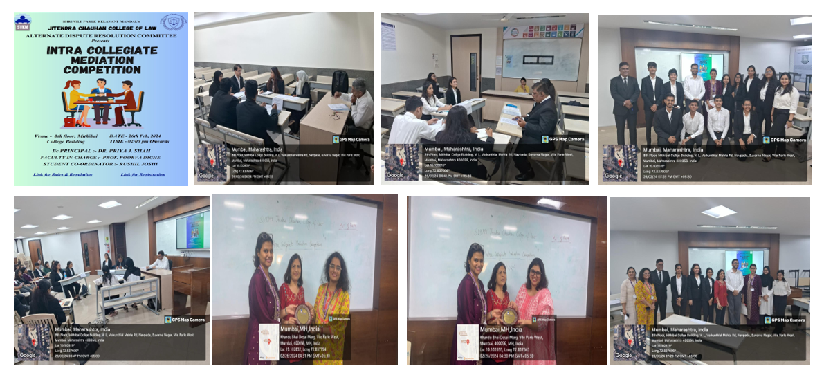 INTRA- COLLEGIATE MEDIATION COMPETITION